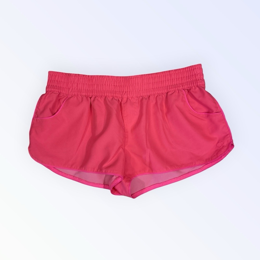 VTG Ocean Pacific OP Y2K 2" Short Shorts Women's LARGE 11-13 Hot Pink